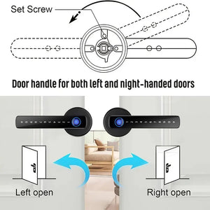 Smart Fingerprint Door Lock Handle