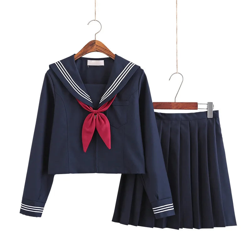 Large-Size S-5XL 8 Sizes Japanese JK Uniforms School Dresses For Girls