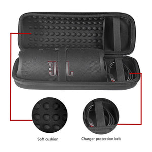 Newest Hard EVA Travel Bags Carry Storage Box + Soft Silicone Case For JBL Charge 5 Bluetooth Speaker for JBL Charge5 Case