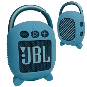 TICOSAN Silicone Cover Protective Carrying Case for JBL Clip 4 Portable Bluetooth Speaker Can stand up, and  lie down