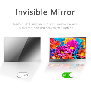 Soulaca New 22 inch Touch Mirror Waterproof TV Android 9.0 Full HD WiFi