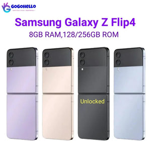 98% New Original Samsung Galaxy Z Flip 4 Z Flip4 5G F721U/U1 6.7" 8GB 128/256GB NFC Snapdragon Unlocked Foldable Cell Phone