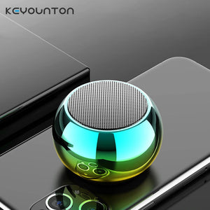 Mini Sound Box Speaker Wireless Bluetooth Play Music Phone Tablet Metal Loud Speaker Sport Portable Subwoofer Wireless Speaker