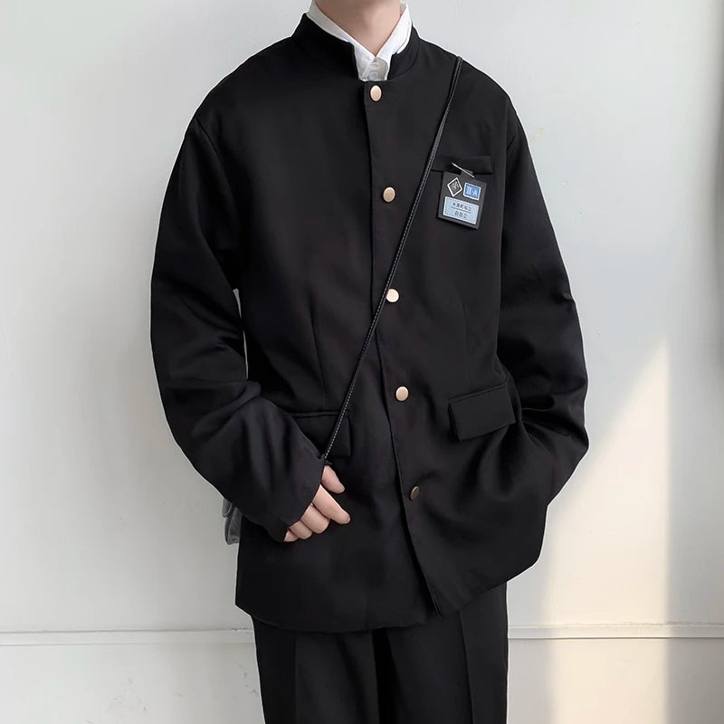 Japanese Style DK Uniform Student Coat Gakuran Youth Fashion Clothing