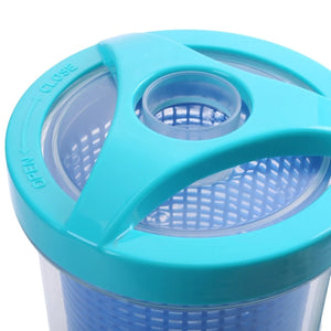 Pool Leaf Catchers Canister for Spas Pool Swimming Pool Cleaner with Meshes Basket and Skimmers Sock Fit Suction Manual