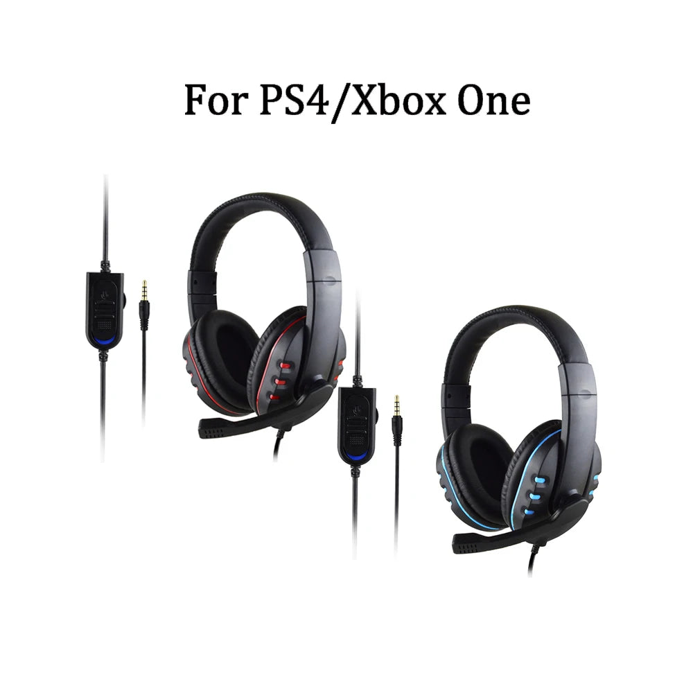 Wired Gaming Headphones Game Headset For PS 4 For Xbox One Noise Cancelling Earphone with Microphone Volume Control