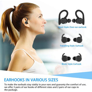 Xiaomi Bluetooth Earphones Dual Wear Style Sports Wireless Earphones TWS Ipx7 Stereo Gaming Headset Waterproof