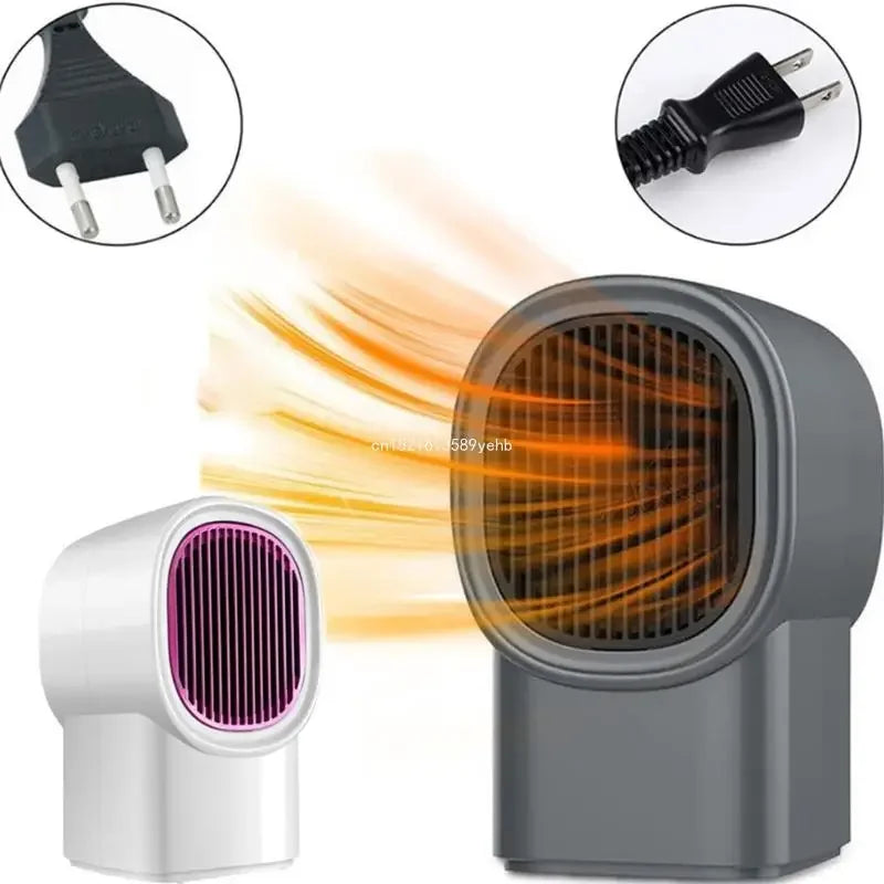 Portable Space Heater Mini Heater Desktop Warming Fan Fast Heating for Indoor Home Office Use Ensures Comfortable Warmth