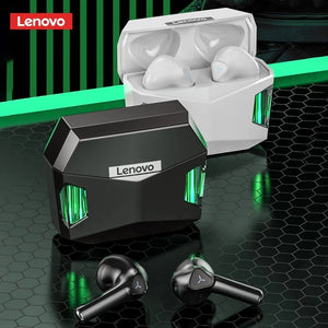 Lenovo GM5 Bluetooth Earphone Wireless 5.0 TWS Earbuds Low Latency Gaming Headphone Sports Earphone HIFI Headset with Mic