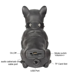 Big Bulldog Wireless Bluetooth Speaker Portable FM Heavy Bass 3D Sound Quality Surround Radio Multifunction Card Subwoofer