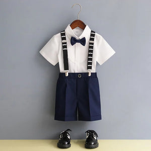 Boys School Performance Show Costume Kids Shirts Shorts