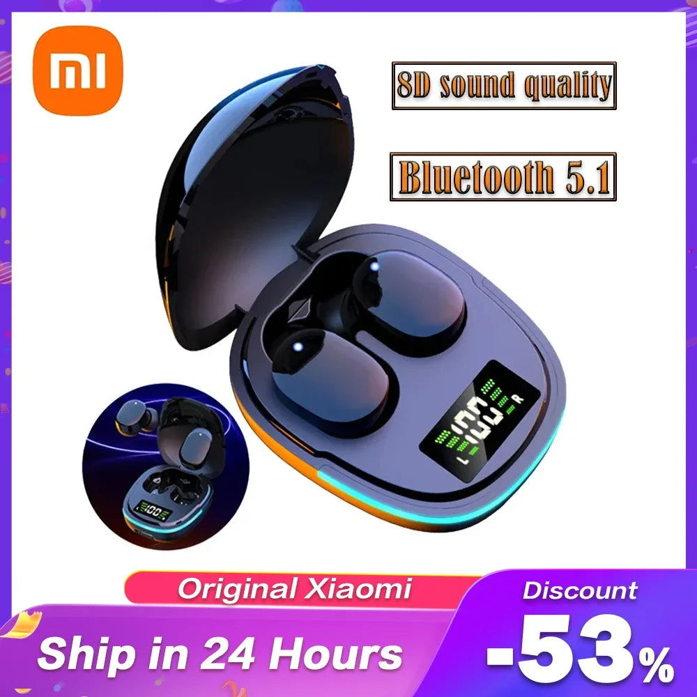 Xiaomi G9S Wireless Sports Headphones TWS Bluetooth Headphones Touch HiFI Stereo Waterproof In-Ear Gaming Headphones with Mic